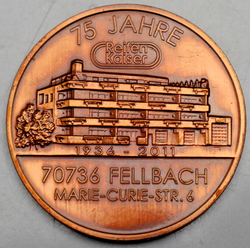 Medaille 2011 fellbach - 2011:,