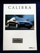 Opel calibra prospekt 1996 - prospekt, 7.1996