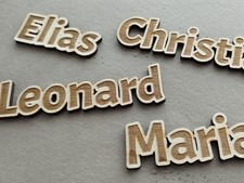 Türschild Schriftzug