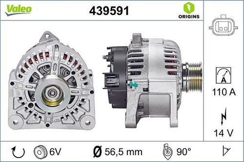Valeo generator für renault - valeo,