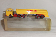 11.25 N1 Wiking Mercedes Benz Shell Tanklastzug H0 Modellauto 1:87