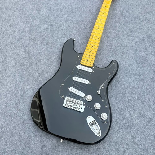 Gitarre schwarz hohe - e-gitarre,,