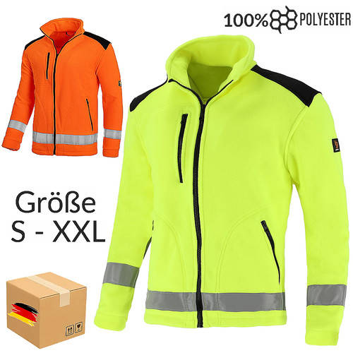 Fleece warnjacke - fleece,