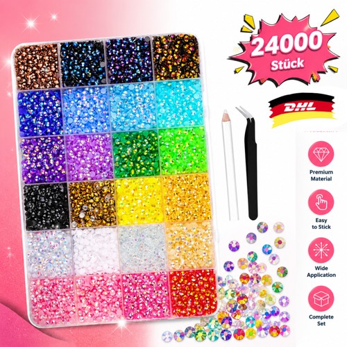 24000 stück glitzersteine - 24000,