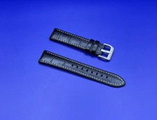 Uhrenarmband Leder/Silikon