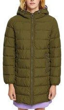 EDC Damen Steppmantel Größe M Mit Kapuze und Kordelzug