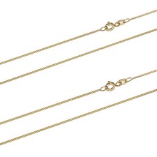 Panzerkette 585 gelbgold - panzerkette,