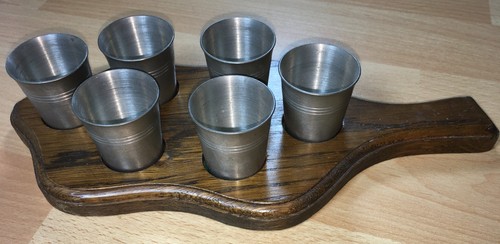 Schnapszinnbecher teiliges - 6,