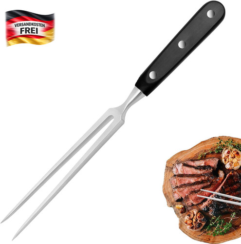 Edelstahl fleischgabel mit - edelstahl,