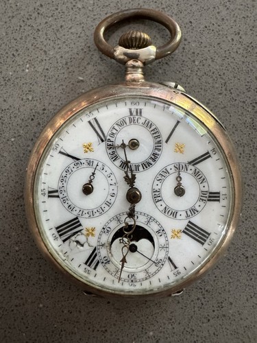 Antike schweizer taschenuhr - antike,