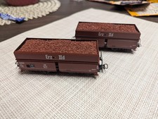  Erz IId Selbstentladewagen Erzwagen Klein Modellbahn für Roco Trix Märklin Piko