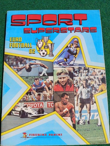 Sammelalbum sport superstars - sammelalbum,