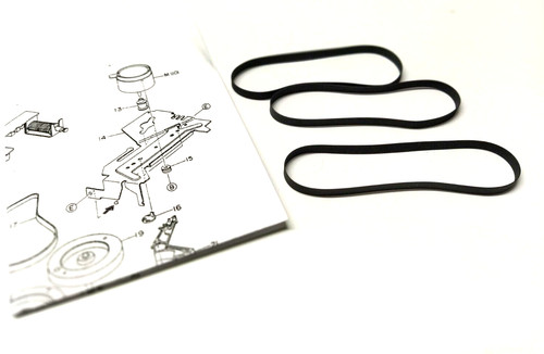 Riemen set für aiwa wx909 - riemen-set,