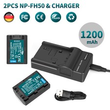 2x NP-FH40 NP-FH50 Akku &