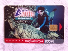 alte Telefonkarte aus Ungarn