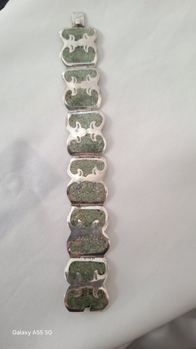 Vintage gliederarmband echtes - vintage,