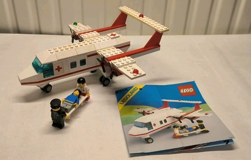Lego krankenhaus flugzeug 6356 - lego,