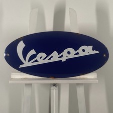 Piaggio Vespa Emailschild -