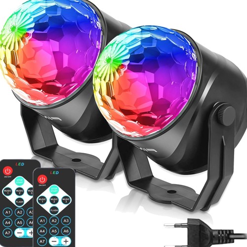 Discokugel led 2er pack - led, dj