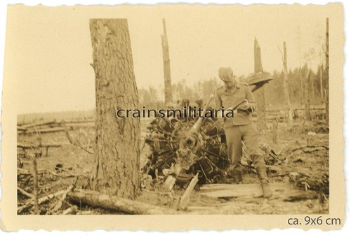 Orig foto soldat mit russ - foto,