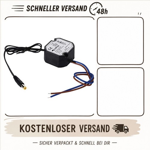 12v unterputz netzteil ip67 - netzteil, 1a