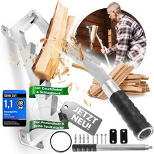 FORSTIX® Holzspalter manuell [Wandmontage] mechanischer Holzspalter Spanmesser
