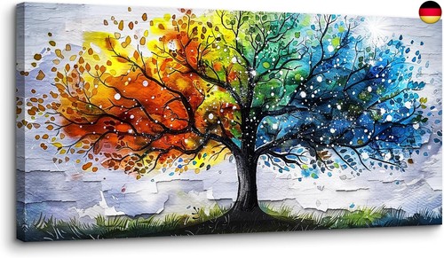 Mhartk66 bunter baum leinwand - bunter,