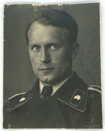 Orig foto portrait panzermann - foto,