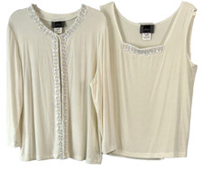 Slinky Brand Embellished Shirt