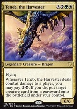 Magic/MTG Teneb, the Harvester C17-198 Rare Englisch Excellent
