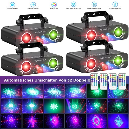 4stk laser projektor rgb - projektor, beam