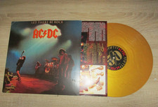 AC/DC – Let There Be Rock  50th Anniversary Edition Gold Vinyl LP