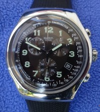 Swatch The Chrono YOS 413 mit Kautschukband gebraucht