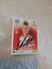 Panini Sticker signiert Linda