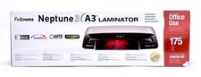 Fellowes Neptune 3 Laminiergerät A3 AutoSense 60s Startbereit mit Laminierhüllen