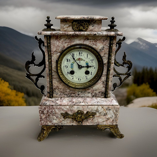 Junghans vintage marble clock - junghans,