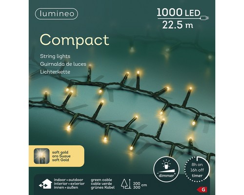Lumineo lichterkette compact - lichterkette,