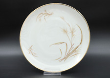 Winterling Marktleuthen Bavaria Kuchenplatte Elfenbein Goldrand Porzellan Ø 29