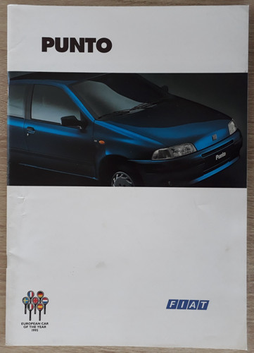 Fiat punto prospekt 1995 - prospekt,