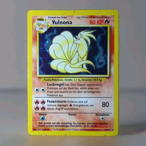 Vulnona holo pokemon karte - holo,