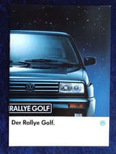 VW Golf 2 Prospekt, 6.1989