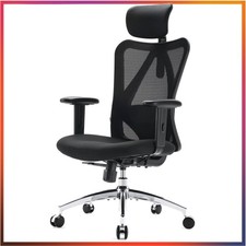 Hochwertiger Bürostuhl mit 360° Drehfunktion und Rückenstütze für max. Komfort