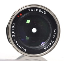 Carl Zeiss Sonnar 2,8/90mm T* für Contax G1 / G2