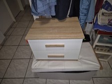 Nachtkommode 2 Stück, Farbe Sonoma Eiche, Gebraucht (sehr guter Zustand)