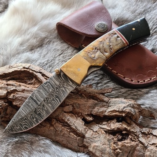 Damastmesser taschenmesser - damastmesser,