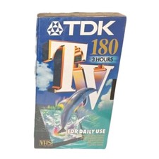 VHS Kassetten Videokassetten Leerkassetten TDK TV 18O  180 Minuten