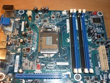 Intel Desktop Board DH55TC DDR3 mATX So.1156 Mainboard mit Blende in Top-Zustand