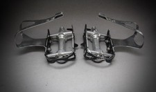 Gipiemme Sprint Platform Pedal / Silver Black / 1980s / Rennrad Christophe gpm