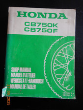 Reparaturanleitung Honda CB750 K  CB750 F Werkstatthandbuch 1981