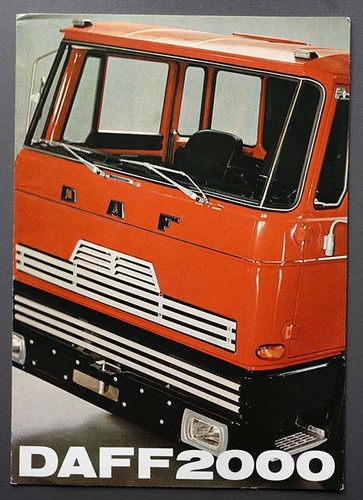 Prospekt daf 2000 von 1971 - daf,